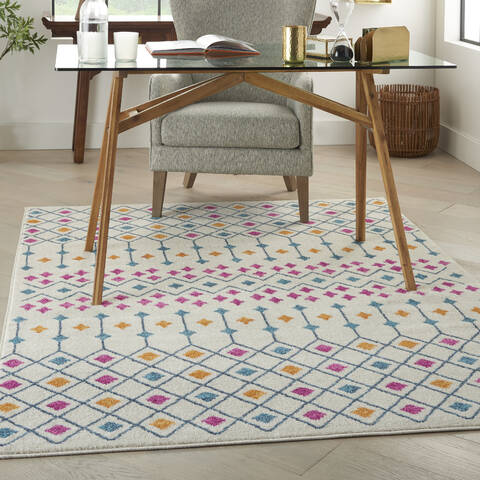 Nourison Passion Beige 53 X 73 Area Rug 805-142288 Image 3