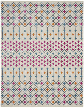 Nourison Passion Beige Rectangle 7x10 ft Polypropylene Carpet 142289