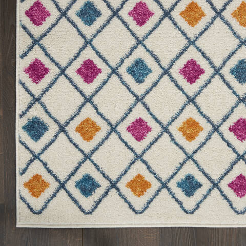 Nourison Passion Beige 80 X 100 Area Rug 805-142290 Image 1
