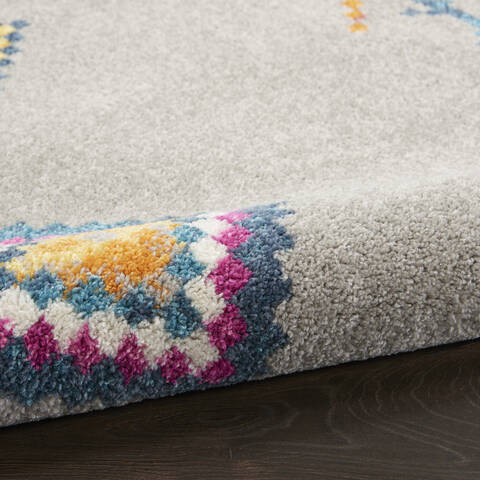 Nourison Passion Grey Runner 22 X 76 Area Rug 805-142292 Image 2