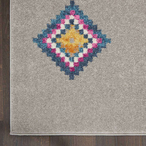 Nourison Passion Grey 39 X 59 Area Rug 805-142293 Image 1