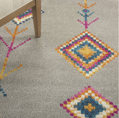 Nourison Passion Grey 39 X 59 Area Rug 805-142293 Image 4