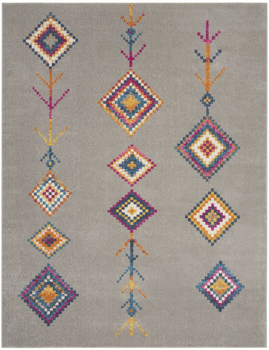 Nourison Passion Grey 80 X 100 Area Rug 805-142296 Image 0