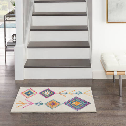 Nourison Passion Beige 110 X 210 Area Rug 805-142297 Image 3