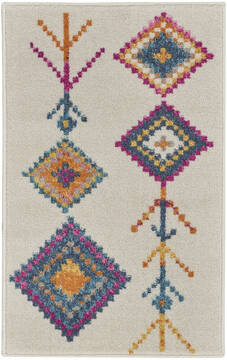 Nourison Passion Beige 1'10" X 2'10" Area Rug  805-142297