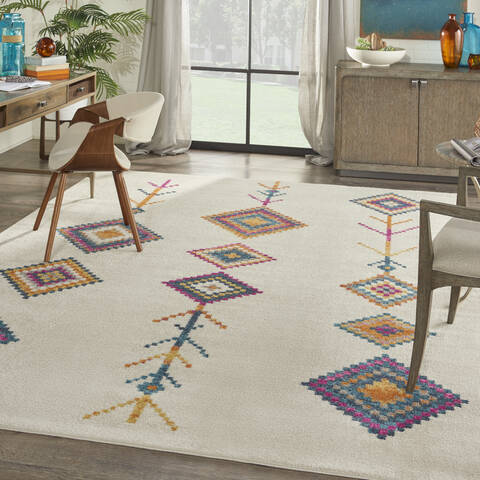 Nourison Passion Beige 67 X 96 Area Rug 805-142301 Image 3