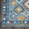 Nourison Passion Blue 39 X 59 Area Rug  805-142303 Thumb 1