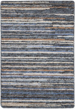 Nourison Plateau Blue 2'0" X 3'0" Area Rug  805-142307