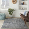 Nourison Plateau Blue 56 X 75 Area Rug  805-142308 Thumb 3