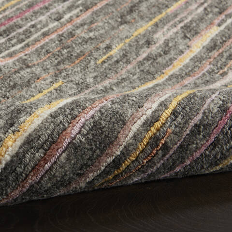 Nourison Plateau Grey 20 X 30 Area Rug 805-142312 Image 2