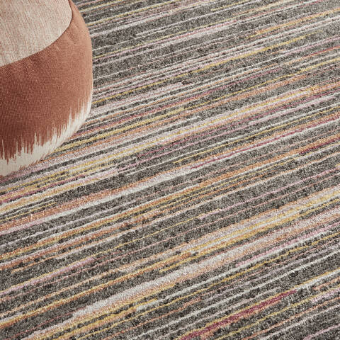 Nourison Plateau Grey 86 X 116 Area Rug 805-142315 Image 4