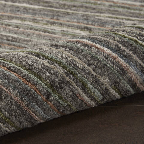 Nourison Plateau Grey 20 X 30 Area Rug 805-142317 Image 2