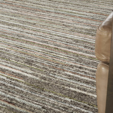 Nourison Plateau Grey 56 X 75 Area Rug 805-142318 Image 4