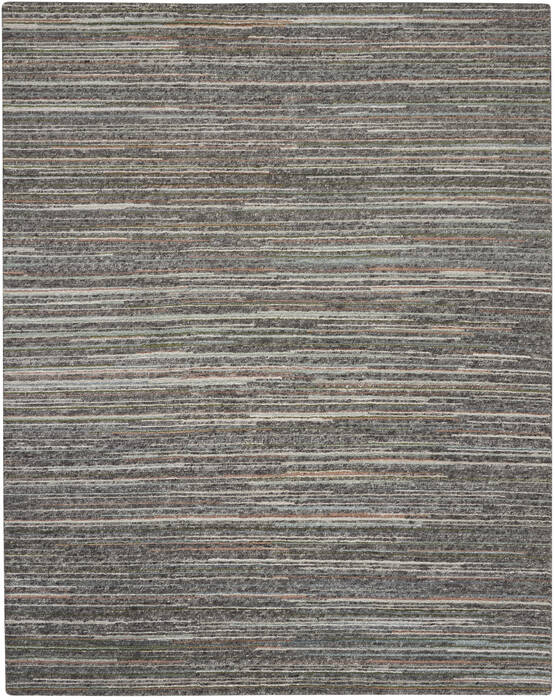 Nourison Plateau Grey 79 X 99 Area Rug 805-142319 Image 0
