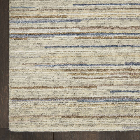 Nourison Plateau Beige 20 X 30 Area Rug 805-142322 Image 1