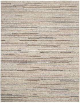 Nourison Plateau Beige Rectangle 8x10 ft Wool Carpet 142324
