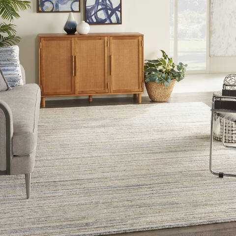 Nourison Plateau Beige 99 X 139 Area Rug 805-142326 Image 3