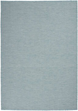 Nourison Positano Blue Rectangle 5x7 ft Polypropylene Carpet 142331