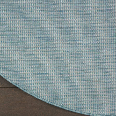 Nourison Positano Blue Round 60 X 60 Area Rug 805-142332 Image 1