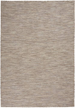 Nourison Positano Beige Rectangle 4x6 ft Polypropylene Carpet 142340
