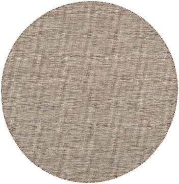 Nourison Positano Beige Round 6'0" X 6'0" Area Rug  805-142342