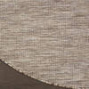 Nourison Positano Beige Round 80 X 80 Area Rug 805-142346 Thumb 1