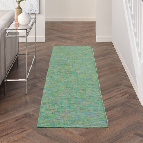 Nourison Positano Blue Runner 22 X 80 Area Rug 805-142349 Image 3