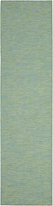 Nourison Positano Blue Runner 22 X 80 Area Rug 805-142349 Image 0