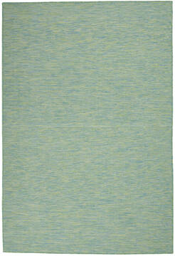 Nourison Positano Blue Rectangle 4x6 ft Polypropylene Carpet 142350