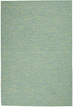 Nourison Positano Blue Rectangle 4x6 ft Polypropylene Carpet 142350