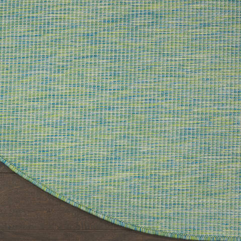 Nourison Positano Blue Round 60 X 60 Area Rug 805-142352 Image 1