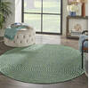 Nourison Positano Blue Round 60 X 60 Area Rug  805-142352 Thumb 3