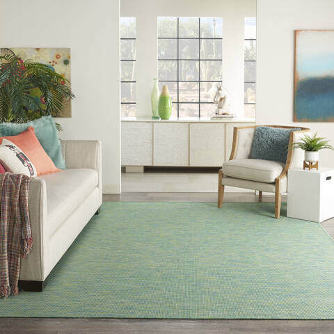 Nourison Positano Blue 80 X 100 Area Rug 805-142355 Image 3