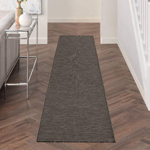 Nourison Positano Grey Runner 22 X 100 Area Rug 805-142357 Image 3