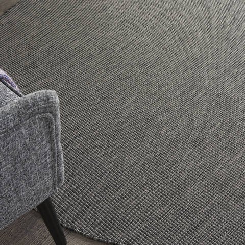 Nourison Positano Grey Round 60 X 60 Area Rug 805-142362 Image 4
