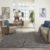 Nourison Positano Grey 70 X 100 Area Rug  805-142364 Thumb 3