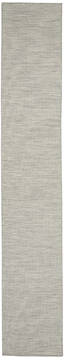 Nourison Positano Grey Runner 10 to 12 ft Polypropylene Carpet 142368