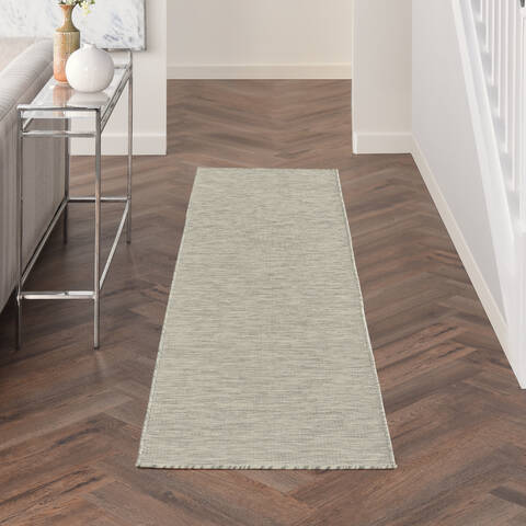 Nourison Positano Grey Runner 22 X 80 Area Rug 805-142369 Image 3