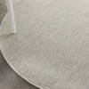 Nourison Positano Grey Round 60 X 60 Area Rug 805-142372 Thumb 4