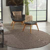 Nourison Positano Blue Round 60 X 60 Area Rug  805-142382 Thumb 3