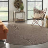 Nourison Positano Blue Round 80 X 80 Area Rug 805-142386 Thumb 3