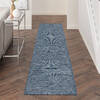 Nourison Positano Blue Runner 22 X 100 Area Rug 805-142387 Thumb 3