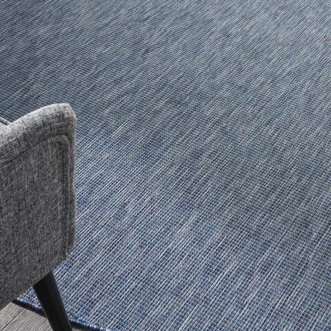 Nourison Positano Blue Round 60 X 60 Area Rug 805-142392 Image 4