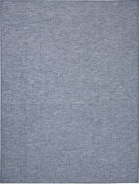 Nourison Positano Blue Rectangle 7x10 ft Polypropylene Carpet 142394
