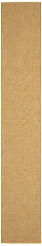 Nourison Positano Yellow Runner 10 to 12 ft Polypropylene Carpet 142408