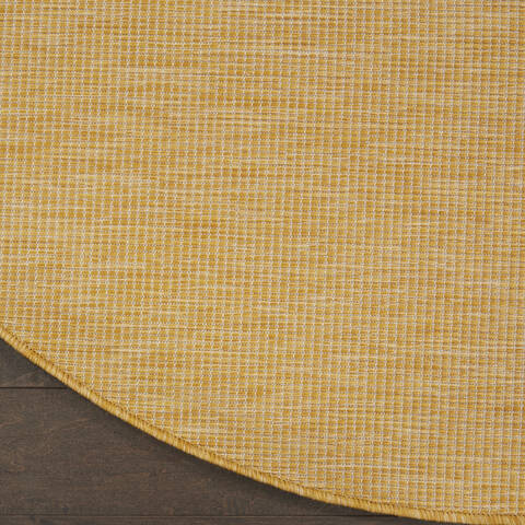 Nourison Positano Yellow Round 80 X 80 Area Rug 805-142416 Image 1