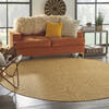 Nourison Positano Yellow Round 80 X 80 Area Rug 805-142416 Thumb 3