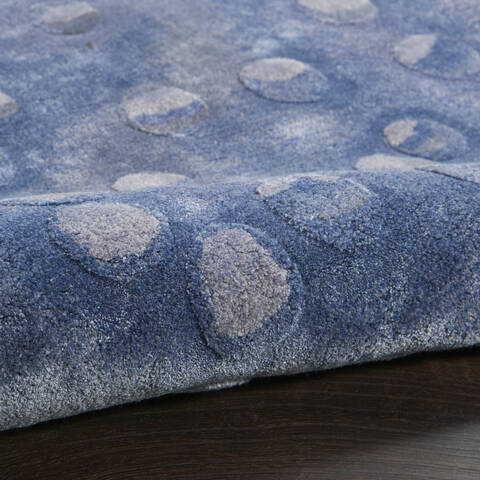 Nourison Prismatic Blue 86 X 116 Area Rug 805-142421 Image 2