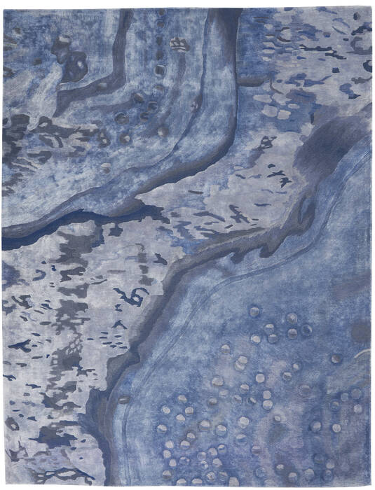 Nourison Prismatic Blue 86 X 116 Area Rug 805-142421 Image 0