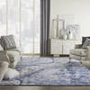 Nourison Prismatic Blue 86 X 116 Area Rug 805-142421 Thumb 3